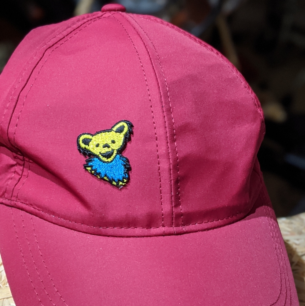 Nwot Grateful Dead Sun Bear Nylon Feel Cap